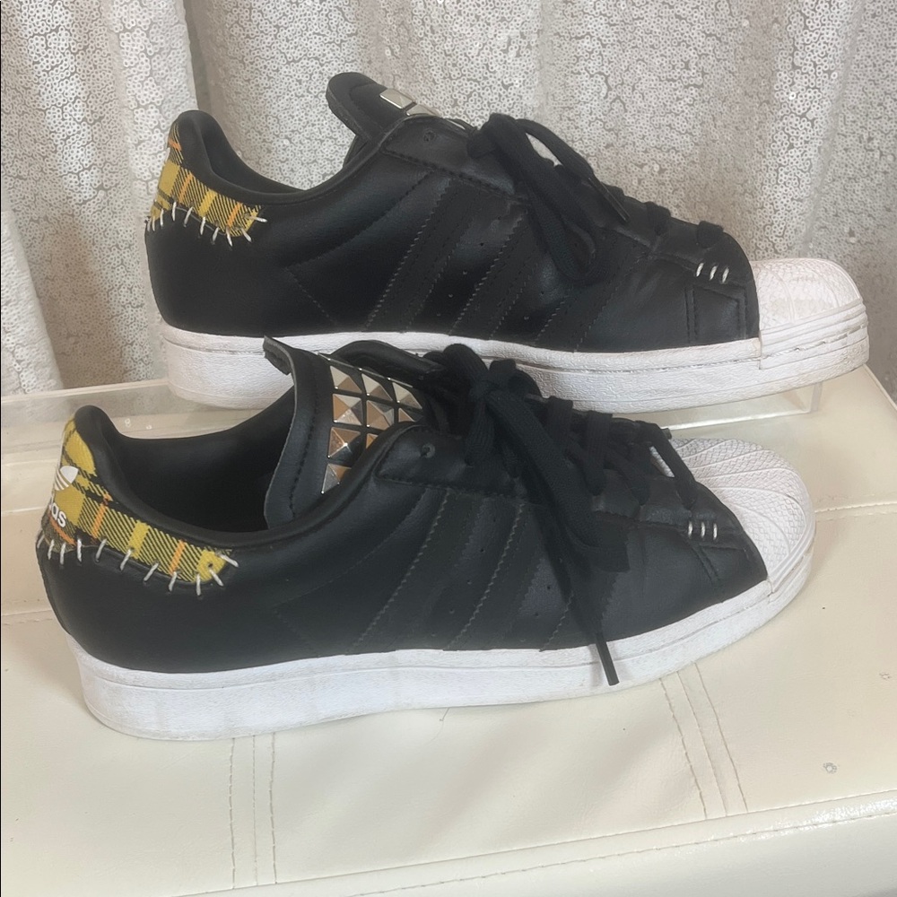 Adidas Superstar Juniors J Punk Sneaker - Picture 3 of 9